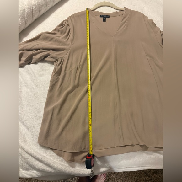 Eileen Fisher Tan Blouse - Picture 15 of 16